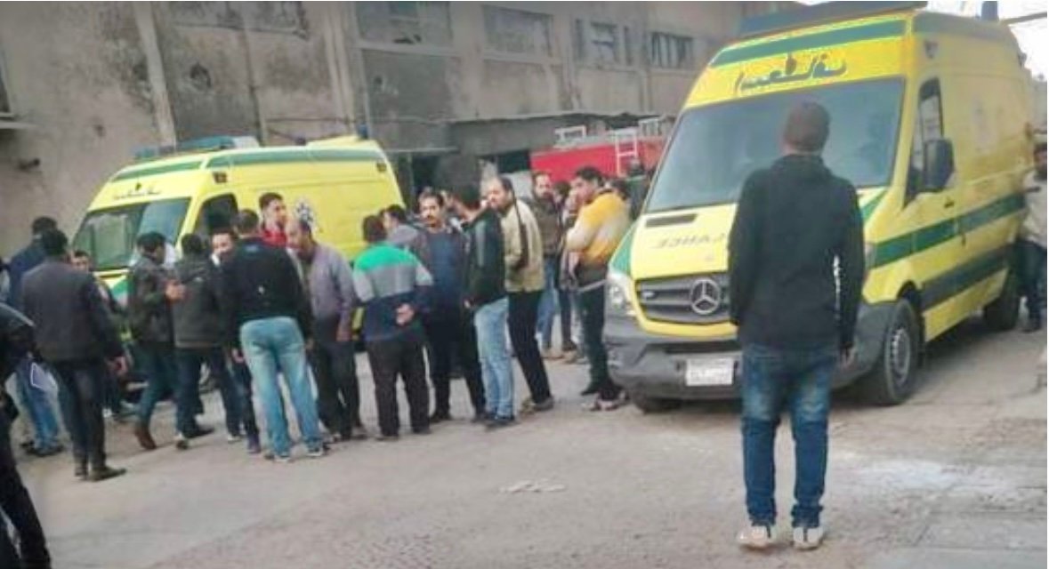 إصابة 7 عمال في إنهيار سقف شركة النصر للغزل والنسيج بالمحلة الكبرى