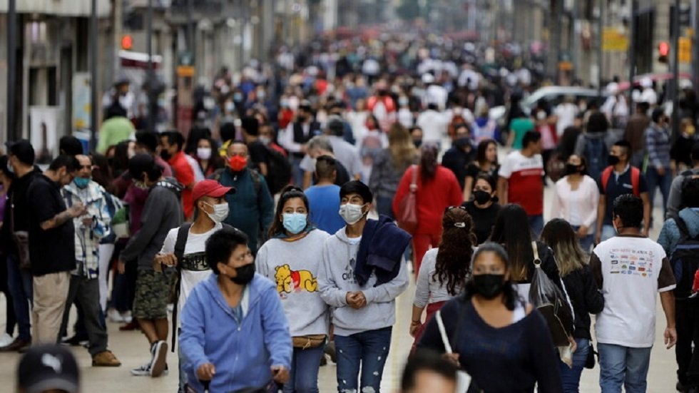 المكسيك تتخطي حاجز الاصابات اليومية بتسجيلها 49343 إصابة جديدة بكورونا