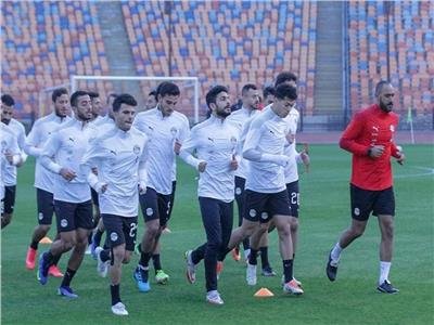 منتخب مصر يؤدي تدريبه مع انطلاق معسكره المغلق استعدادا للمشاركة في نهائيات الأمم الأفريقية