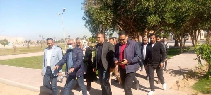 مسئولو " الإسكان " يتفقدون مشروعات مدينة سوهاج الجديدة 1 مسئولو " الإسكان " يتفقدون مشروعات مدينة سوهاج الجديدة