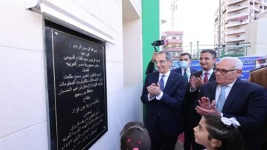  طلعت ومحافظ بورسعيد يفتتحان 3 مكاتب بريد ومركزين لمبيعات خدمات الشركة المصرية للاتصالات