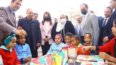 القباج تفتتح عيادة لصندوق مكافحة الإدمان بمنطقة حدائق أكتوبر