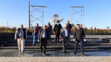 فودة يتابع خلال جولة ميدانية اعمال صيانة الطريق وبوابة مدخل شرم الشيخ وأعمال التشجير والتجميل