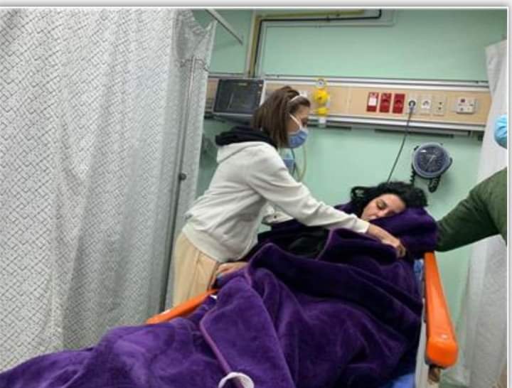 نقل حياة الدرديري للمستشفى بعد إصابتها بأغماء وهبوط حاد
