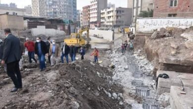 غراب يُشدد على سرعة الإنتهاء من أعمال إنشاء نفق أسفل السكة الحديد بميدان عرابي 