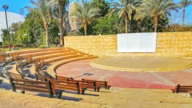  شاشة عملاقة بمركز التنمية الشبابية بالجزيرة لعرض لقاء مصر ونيجيريا