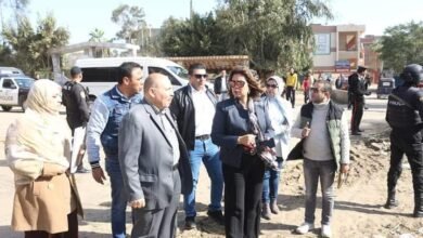 محافظ دمياط تستكمل متابعتها الميدانية لمشروعات المبادرة الرئاسية "حياة كريمة"