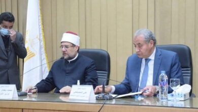 وزارة التموين توقع ٣ بروتوكولات تعاون مع الأوقاف لتوريد ١٠٠٠ طن لحوم