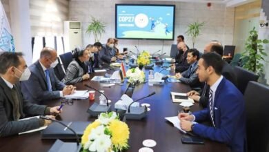 فؤاد تستقبل وزير الشباب والرياضة لمناقشة سبل التعاون فى التحضير لمؤتمر المناخ COP27