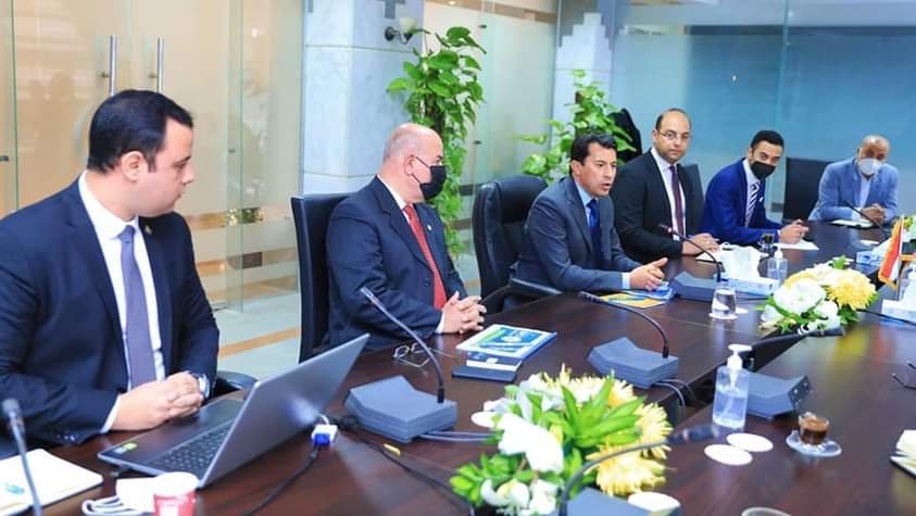 فؤاد تستقبل وزير الشباب والرياضة لمناقشة سبل التعاون فى التحضير لمؤتمر المناخ COP27