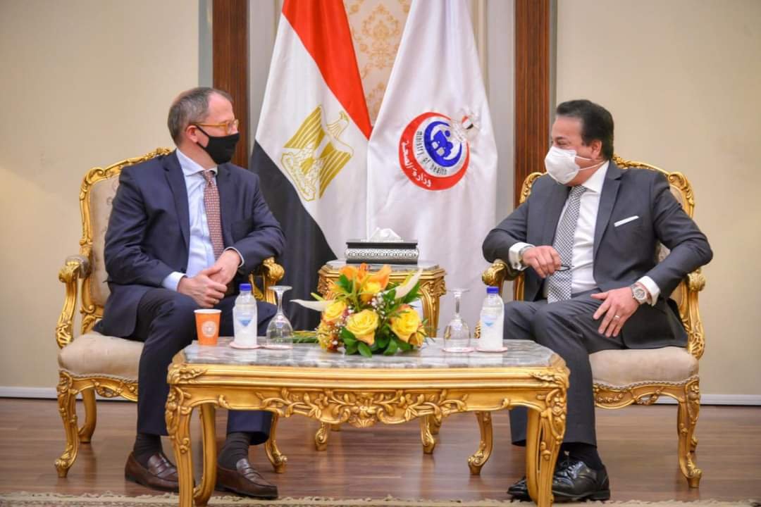 د. عبد الغفار القائم بعمل وزير الصحة يستقبل "السفير البولندي" لبحث أوجه التعاون المشترك بين البلدين 2 د. عبد الغفار القائم بعمل وزير الصحة يستقبل "السفير البولندي" لبحث أوجه التعاون المشترك بين البلدين