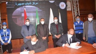 غراب: يشهد توقيع عقود تركيب ماكينات صراف آلي ATM تابعة للبنك الأهلي المصري