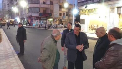 محافظ البحيرة يتفقد أعمال رصف المرحلة الأولى ضمن أعمال تطوير شارع الجمهورية