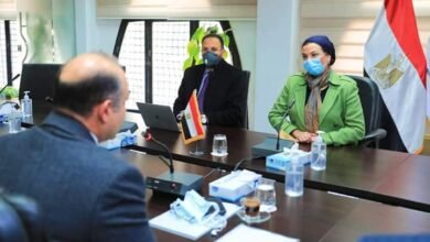 فؤاد تلتقى رئيس البورصة المصرية لإستعراض مساهمات البورصة فى التصدى لآثار التغيرات المناخية