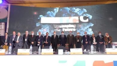 عبدالغفار ورئيس جامعة عين شمس يفتتحان المؤتمر الدولي الرابع عشر لأورام الثدي والثاني لأورام الرئة والعلاج المناعي