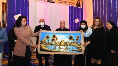 محافظ قنا يستقبل سفير الفاتيكان بمصر