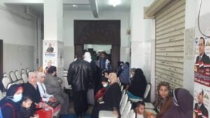حزب مستقبل وطن يمثله النائب محمود عادل شعلان يُعلي من شعار احمي نفسك واسرتك