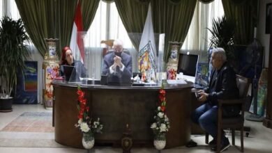 فودة يتابع نسب تنفيذ مشروعات الخطة الاستثمارية للعام المالي 2021/2022