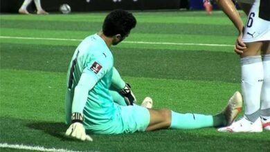 عاجل.. محمد الشناوي يتعرض لإصابة قوية و يغادر مباراة مصر و وكوت ديفوار