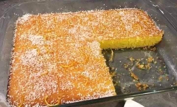 طريقة تحضير البسبوسة بالبرتقال ... مقدمة من : مطبخ عالم النجوم