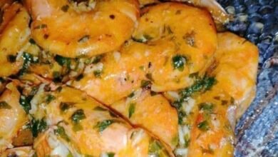 طريقة تحضير الجمبري بصوص الزبدة واليمون ... مقدم من: مطبخ عالم النجوم