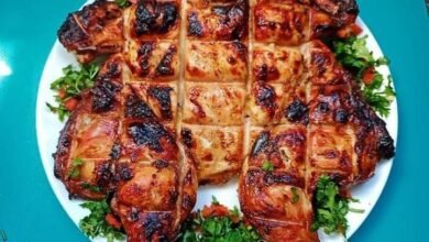 الدجاج المشوي ... مقدم من الشيف: سحر محمود