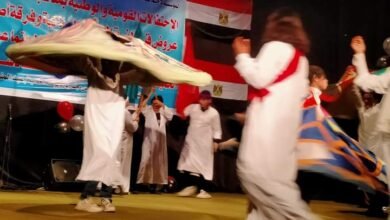الاتحاد العام لنقابات عمال مصر تحتفل بعيد الشرطه