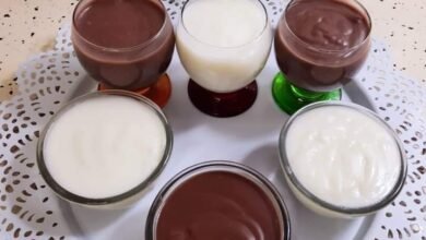 دانيت الشيكولاتة والفانيليا ... مقدم من الشيف : جنى حسين