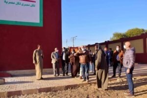 ألهم يتفقد مشروعات من ضمن مبادرة "حياة كريمه" بمركز اسنا جنوب بـ الأقصر