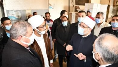 وزير الأوقاف يطلق "مشروع صكوك الإطعام" بمجزر البساتين