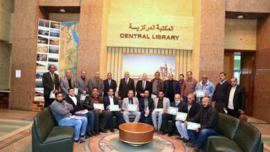 عبد العاطي يكرم القائمين على تنفيذ أعمال خفض المناسيب فى بحيرة وادي مريوط نظرا لسرعة إستجابتهم