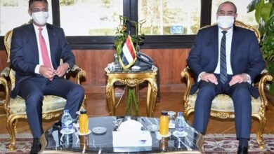 وزير الطيران المدني يبحث أوجه التعاون مع رئيس الهيئة القومية للبريد