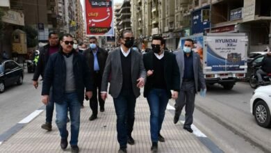 محافظ الفيوم يتابع أعمال حملات النظافة والتجميل بنطاق المدينة