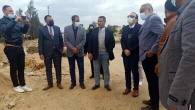 نائب محافظ الإسماعيلية يقوم بجولة تفقدية لمشروعات مركز ومدينة فايد 