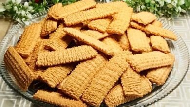 بسكويت الماكينة بالبرتقال ... مقدم من الشيف : رانيا عاطف