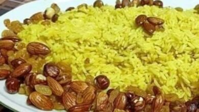 أرز بسمتي بالمكسرات... مقدم من الشيف: منى التابعي