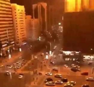 السيطرة على حريق انفجار أسطوانة غاز بـ أبو ظبي