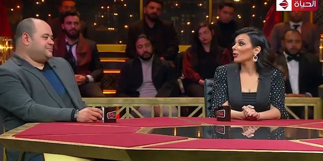 محمد ممدوح وإنجي المقدم ضيفوف برنامج  “أحلى كلام”