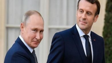الرئيس الروسي يناقش نظيره الفرنسي أخر مستجدات الوضع في أوكرانيا
