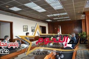 د. عبد العاطى والممثل المقيم لبرنامج الأمم المتحدة الانمائي يبحثان موقف المشروعات الممولة