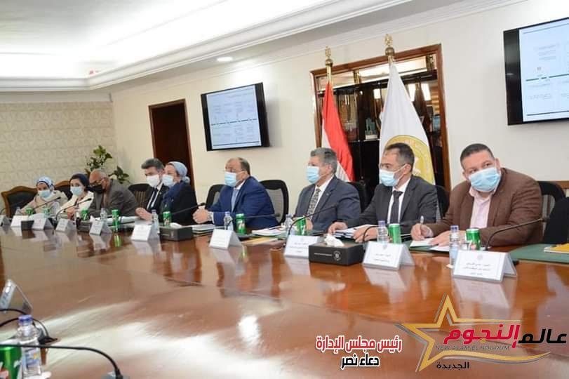 شعراوي وفؤاد يناقشان منظومة المخلفات الصلبة وعرض شركة "انفيرون ادابت" 