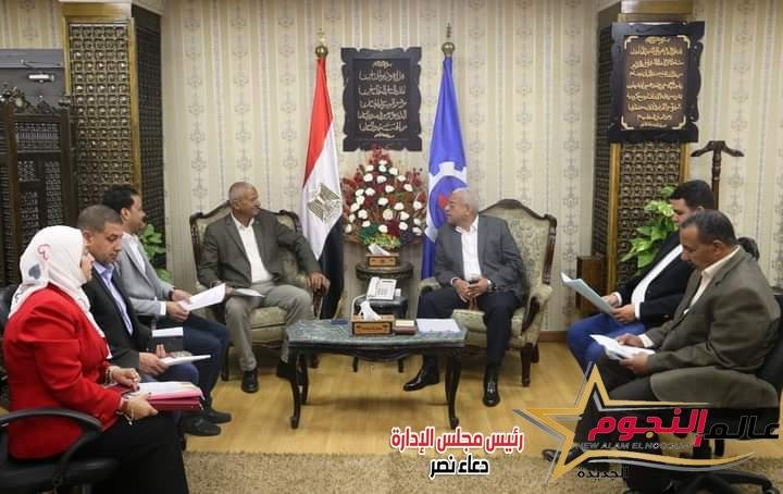 محافظ السويس يستقبل أعضاء مجلس النواب 2 محافظ السويس يستقبل أعضاء مجلس النواب
