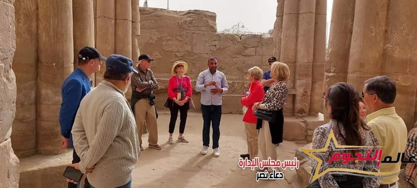الحضارة المصرية تُبهر رئيس الاتحاد الدولى ووفود بطولة كاس العالم للرماية