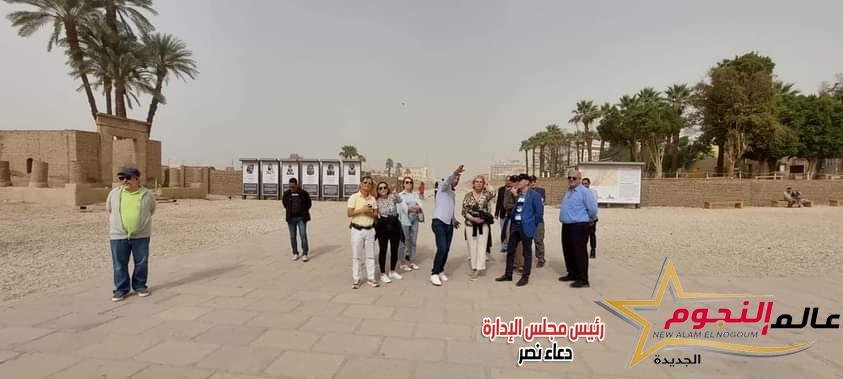 الحضارة المصرية تُبهر رئيس الاتحاد الدولى ووفود بطولة كاس العالم للرماية