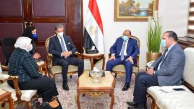 شعراوي يستقبل الممثل المقيم لبرنامج الأمم المتحدة الإنمائي في مصر لبحث مجالات التعاون الثنائي 