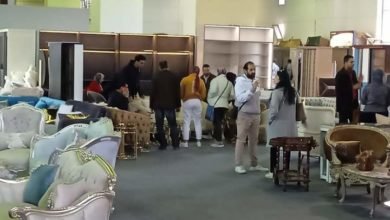 عوض ٨ مليون و ٥٢٠ الف جنيه.. إجمالى مبيعات معرض الأثاث "صنع فى دمياط" حتى الأمس