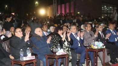 عبد الدايم ومحافظ سوهاج يشهدان ثانى فعاليات مهرجان ابيدوس الاول للموسيقى والغناء