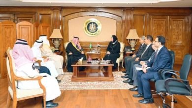 وزيرة التجارة تستقبل نظيرها السعودى لبحث أخر المستجدات الاقتصادية على الصعيدين الاقليمى والعالمى