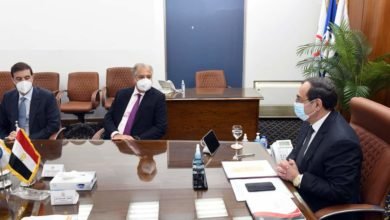 وزير البترول يجري مباحثات مشتركة لدعم أنشطة النقل البحرى للبترول والغاز المسال