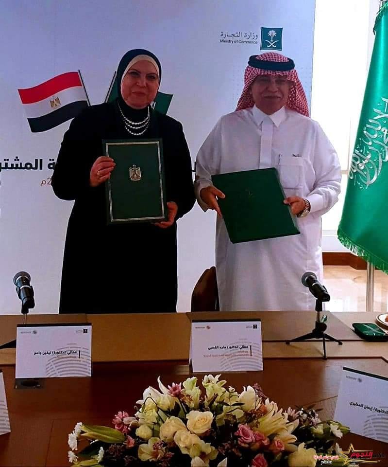 مصر والسعودية تتفقان على تعزيز التعاون المشترك في مجالات الصناعة والتجارة